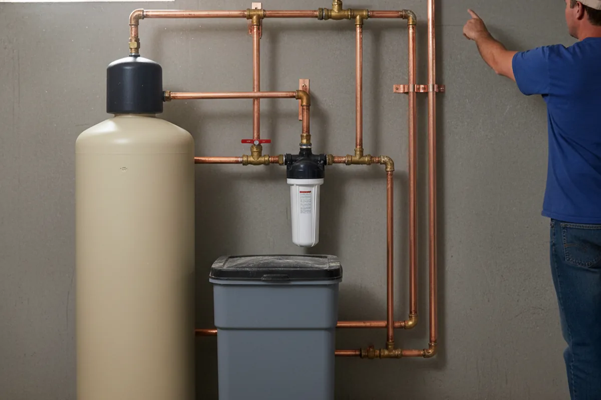 Whole-house water treatment system installed in Altmar